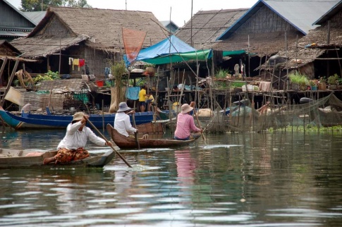 Cambodia - floating village 2